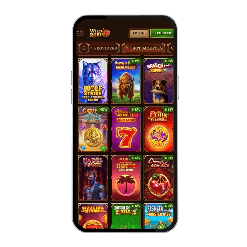 WildRobin Casino Login